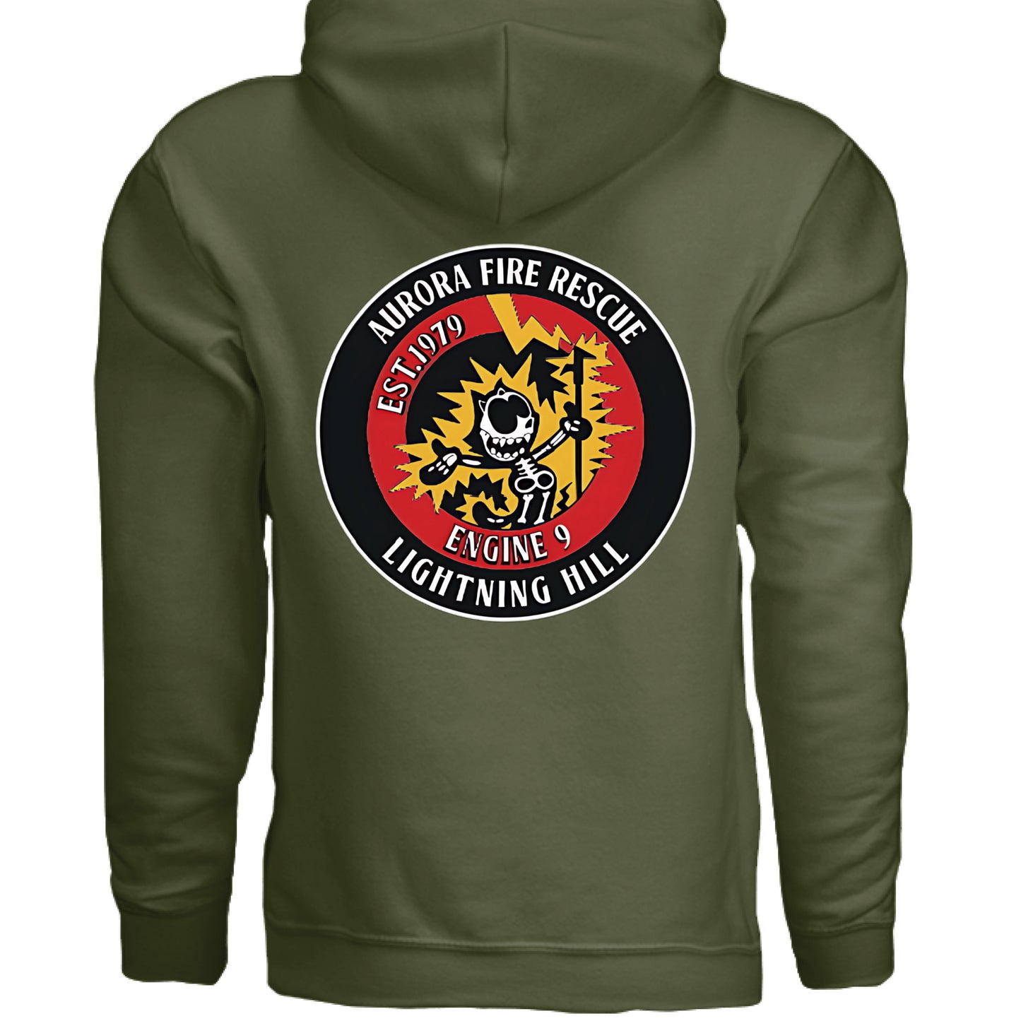 Military Green - BACK
