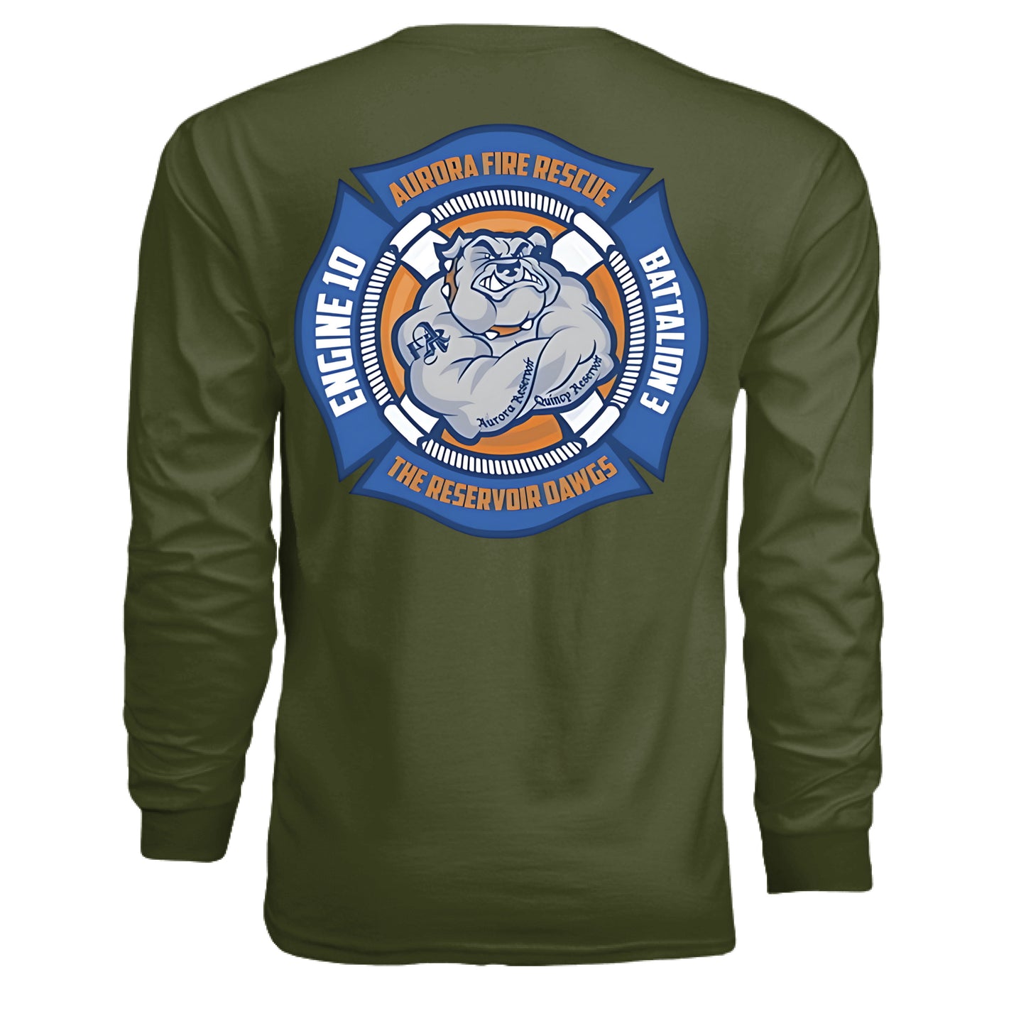 Military Green - BACK