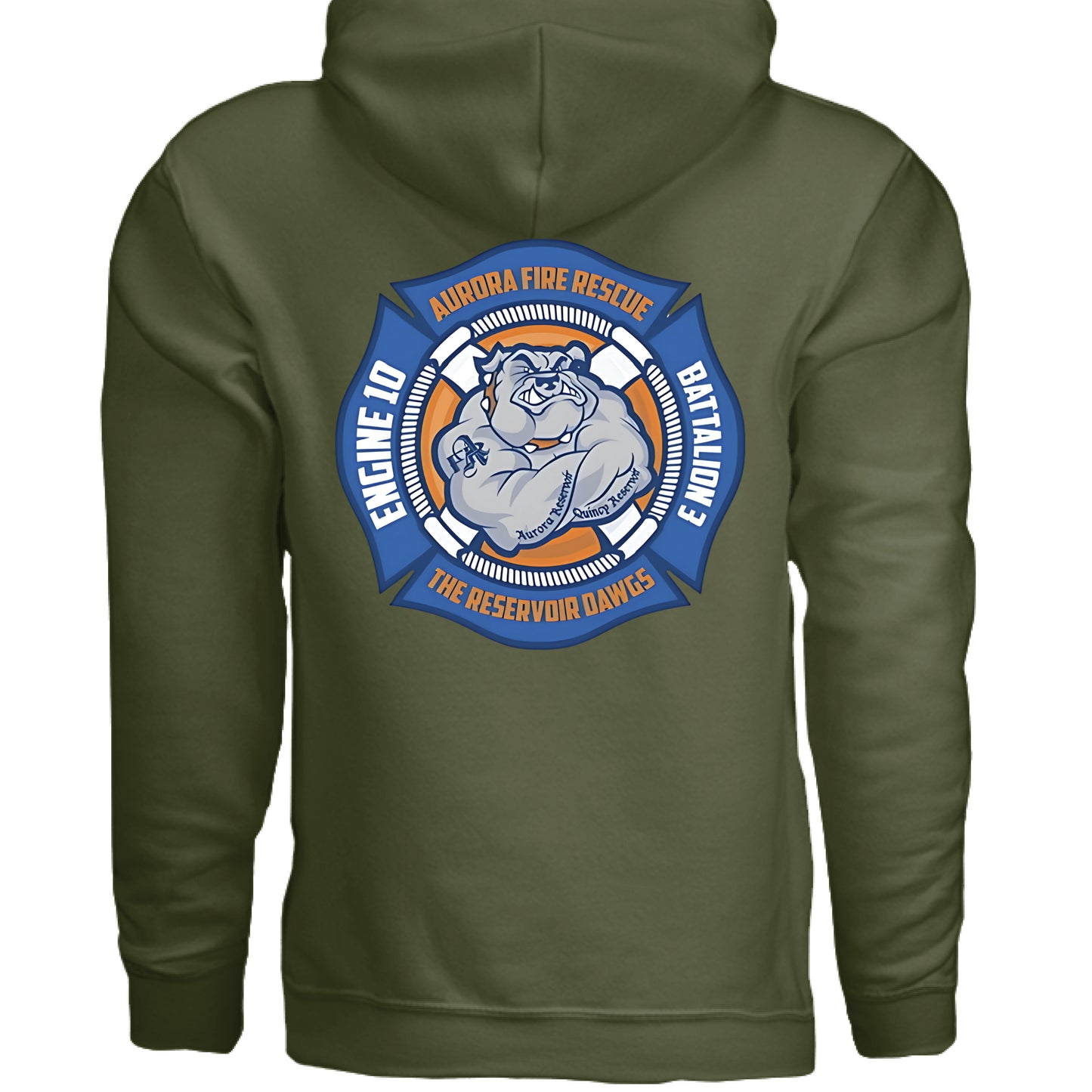 Military Green - BACK