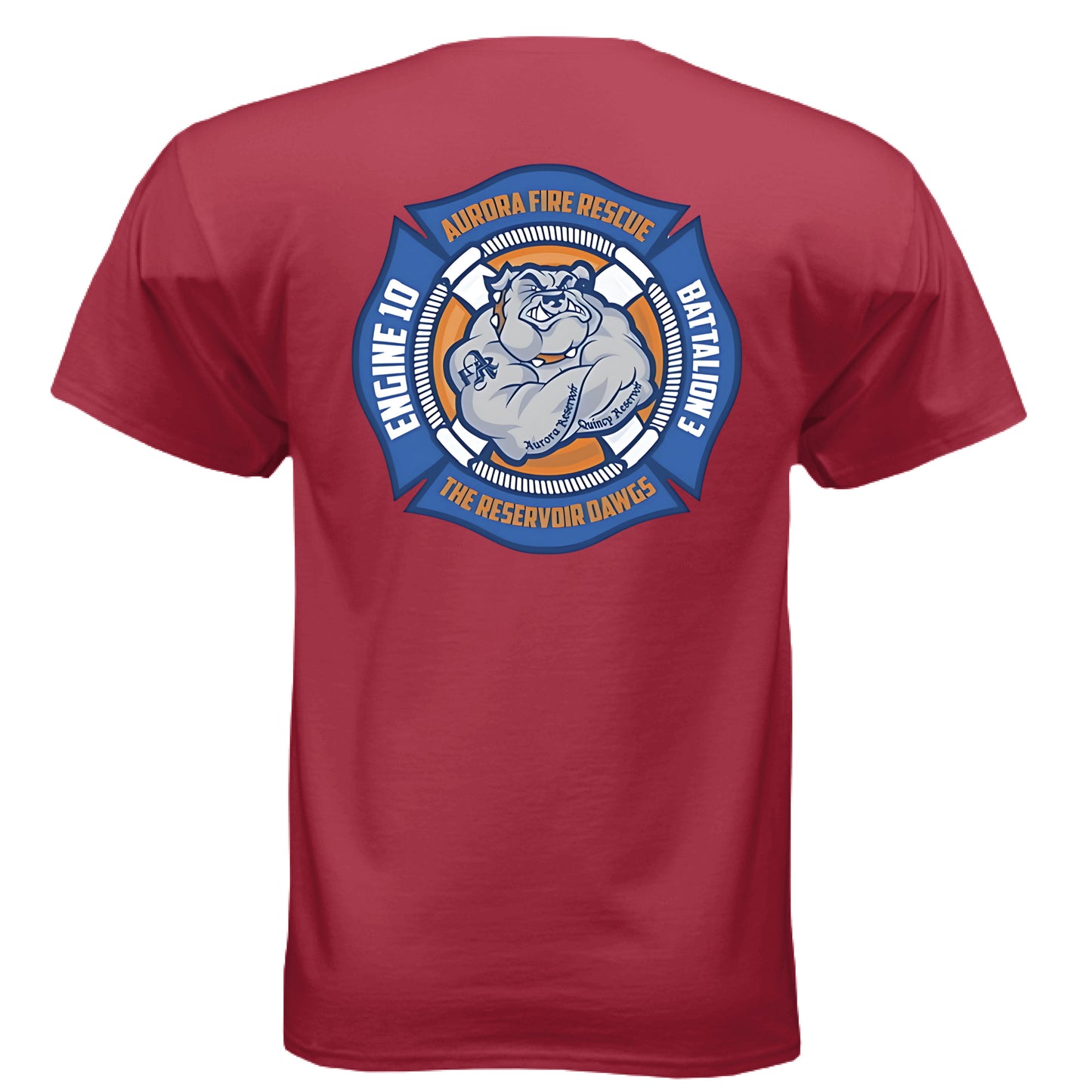 Athletic Red - BACK