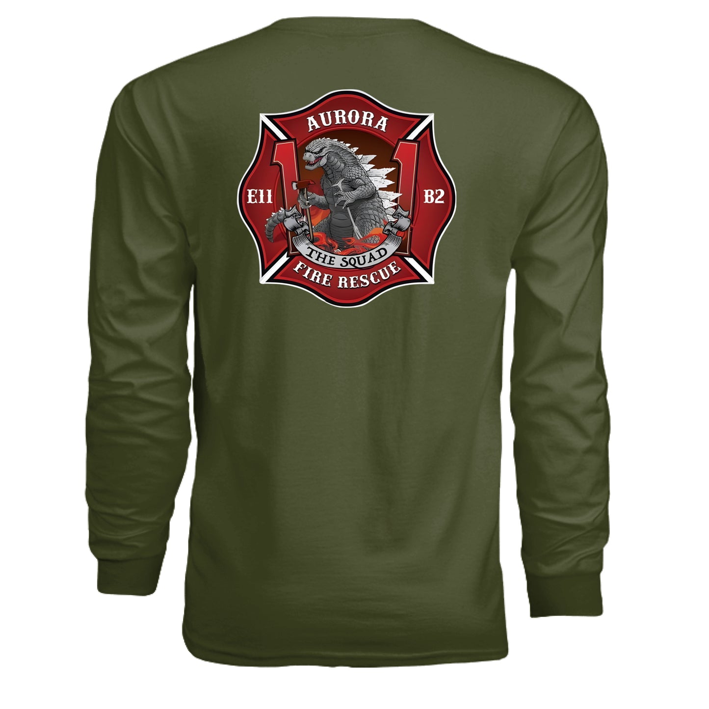 Military Green - BACK