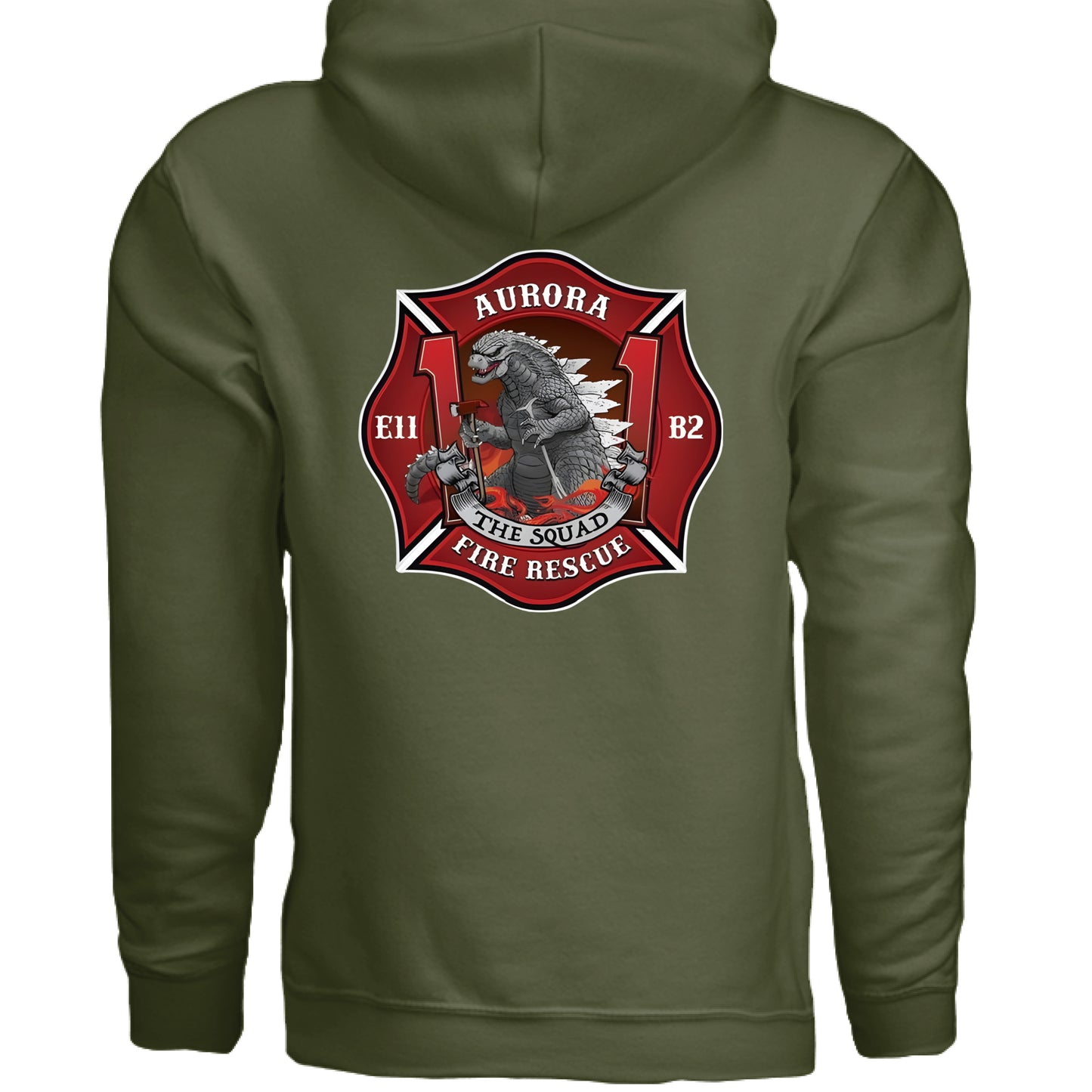 Military Green - BACK