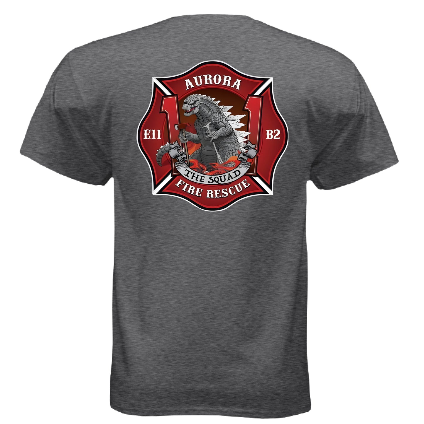 CHARCOAL HEATHER - BACK