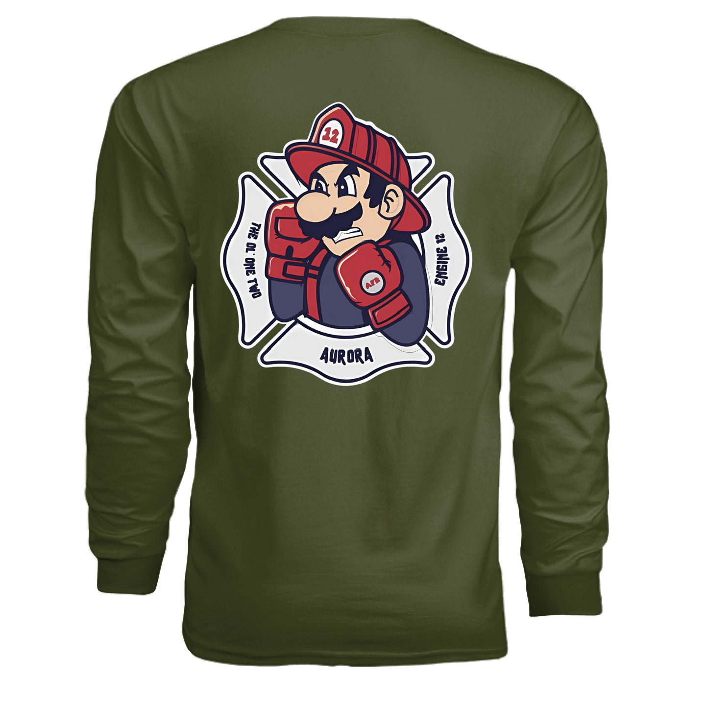 Military Green - BACK
