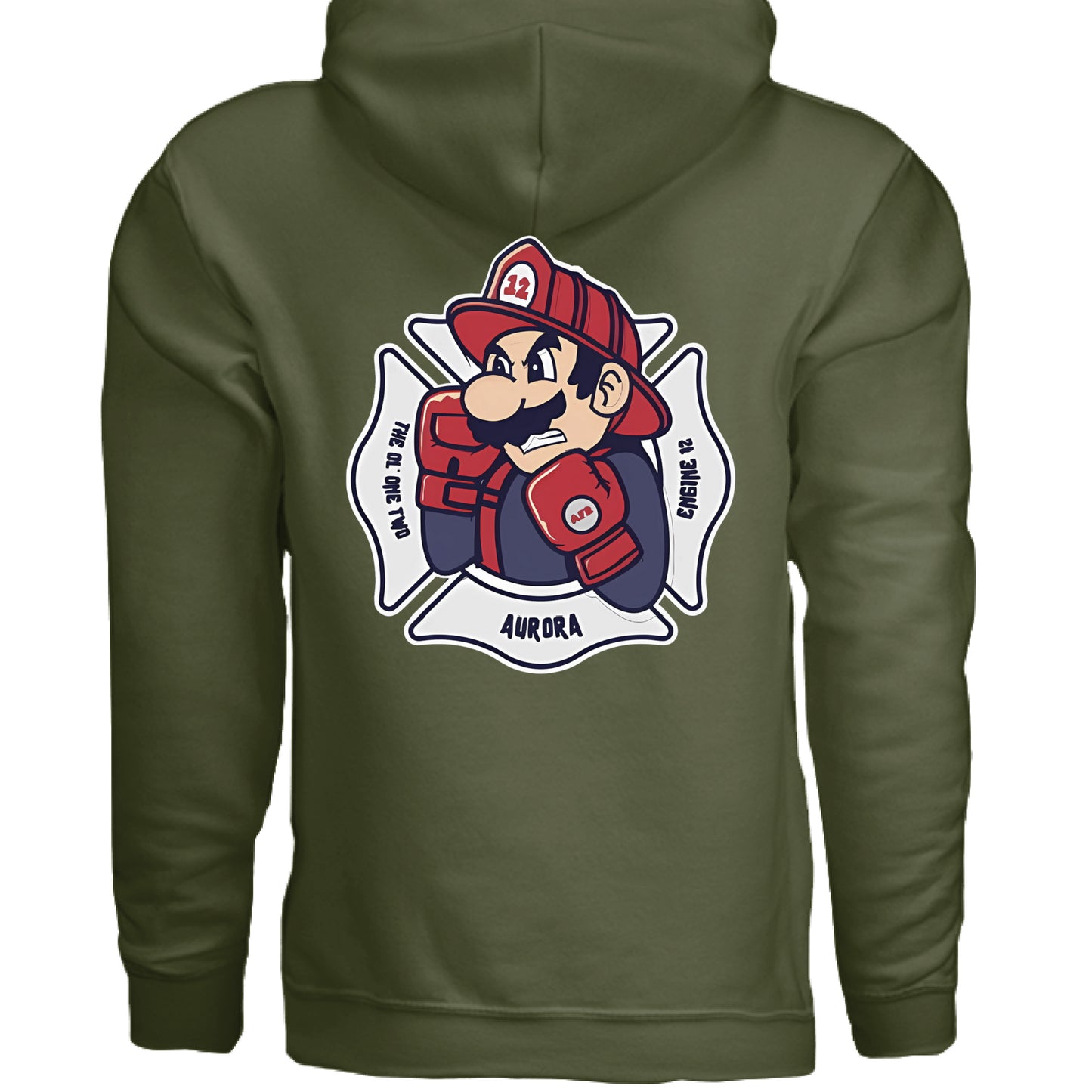 Military Green - BACK