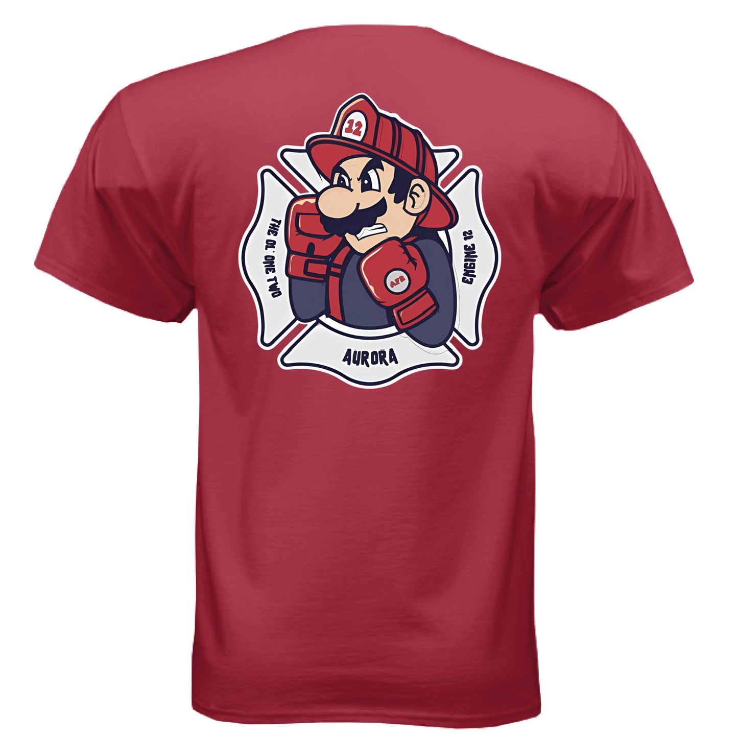 Athletic Red - BACK