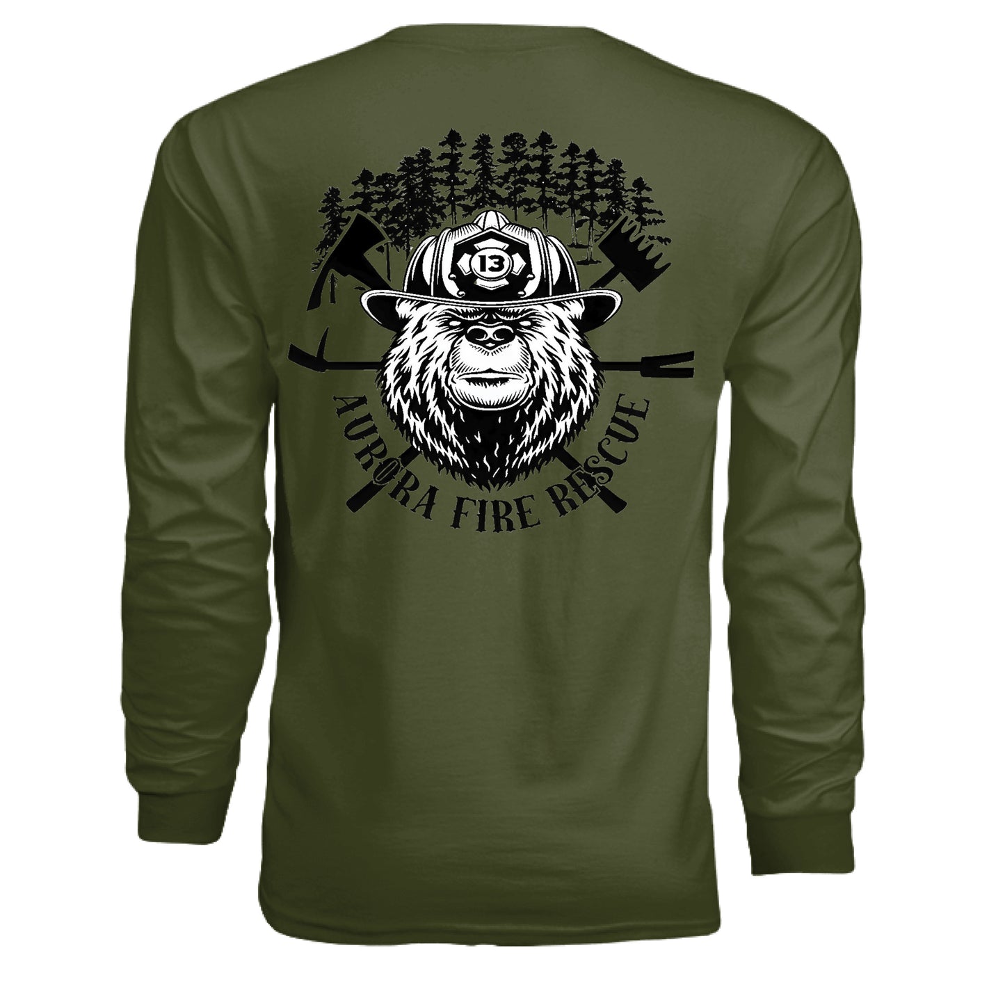 Military Green - BACK