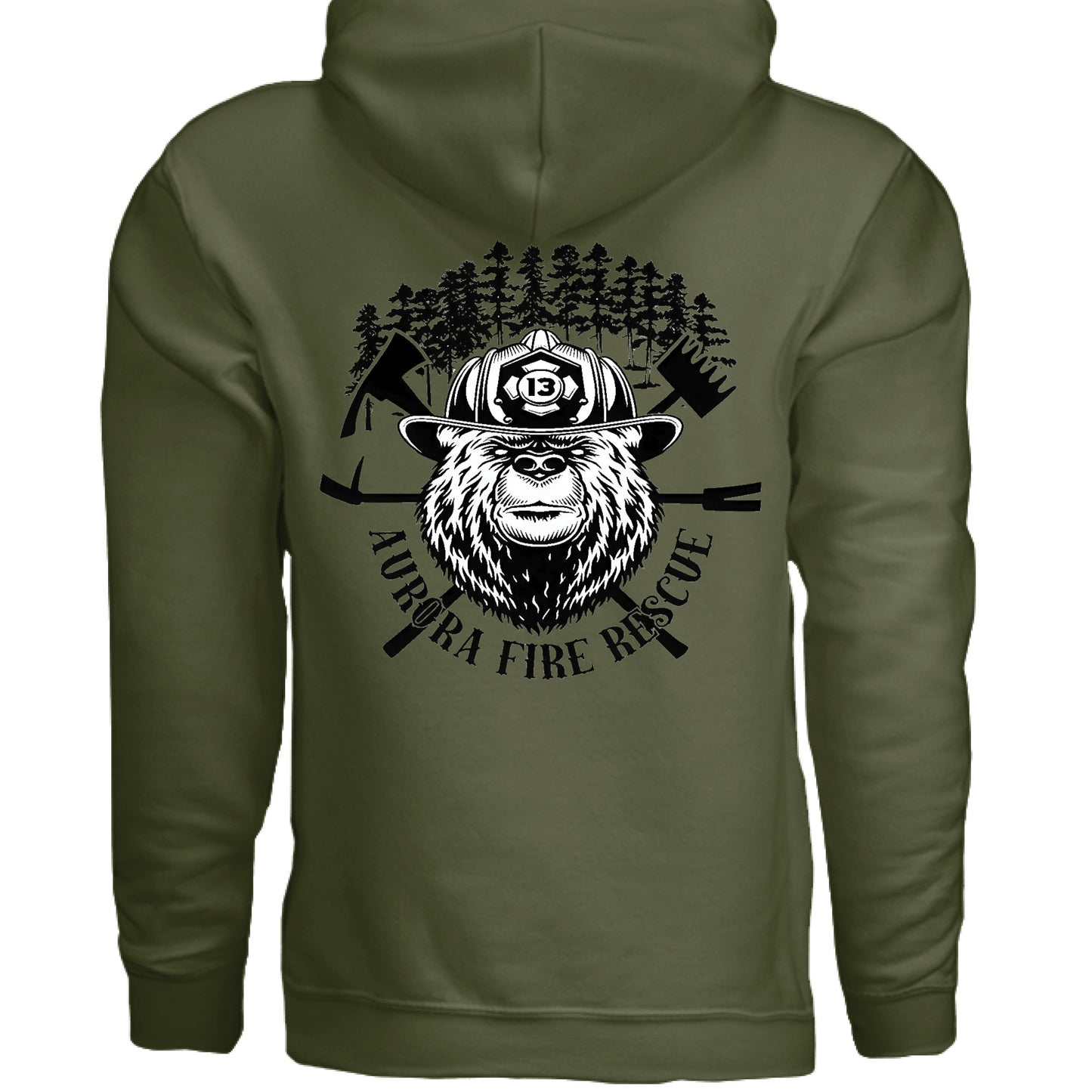 Military Green - BACK
