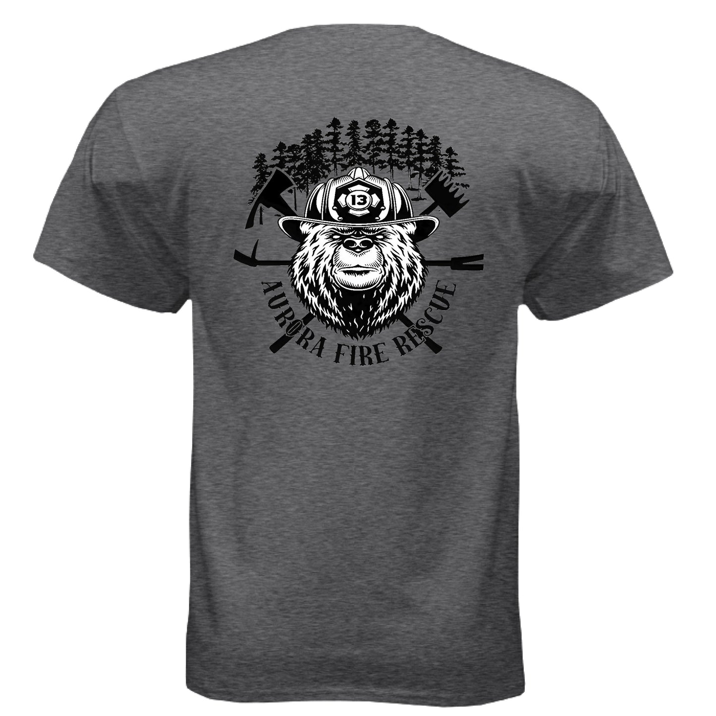 CHARCOAL HEATHER - BACK
