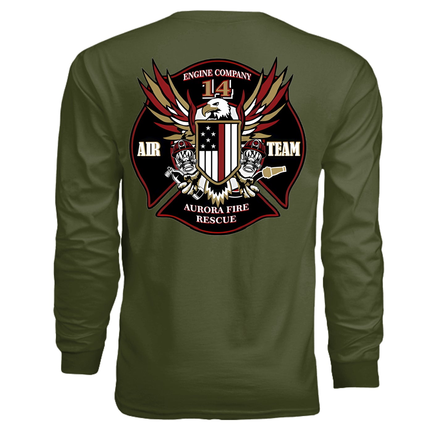 Military Green - BACK