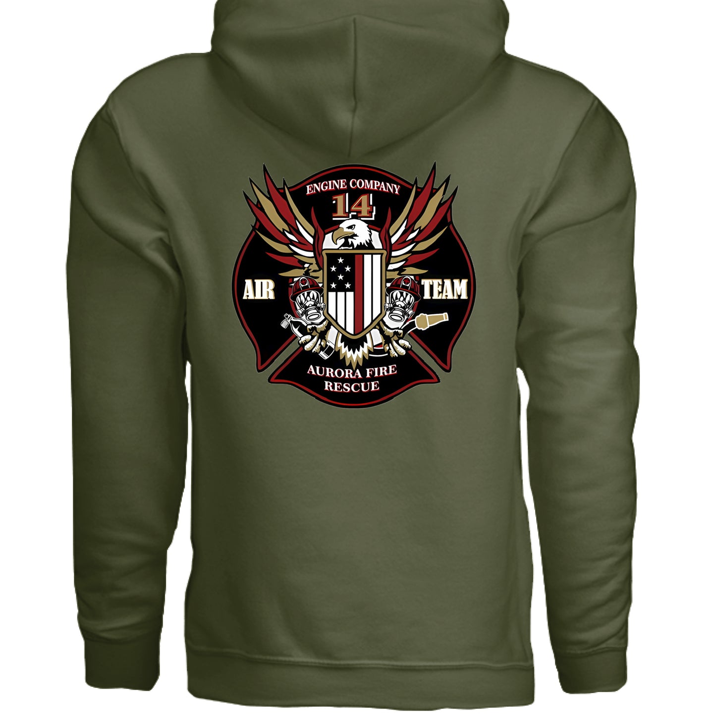 Military Green - BACK