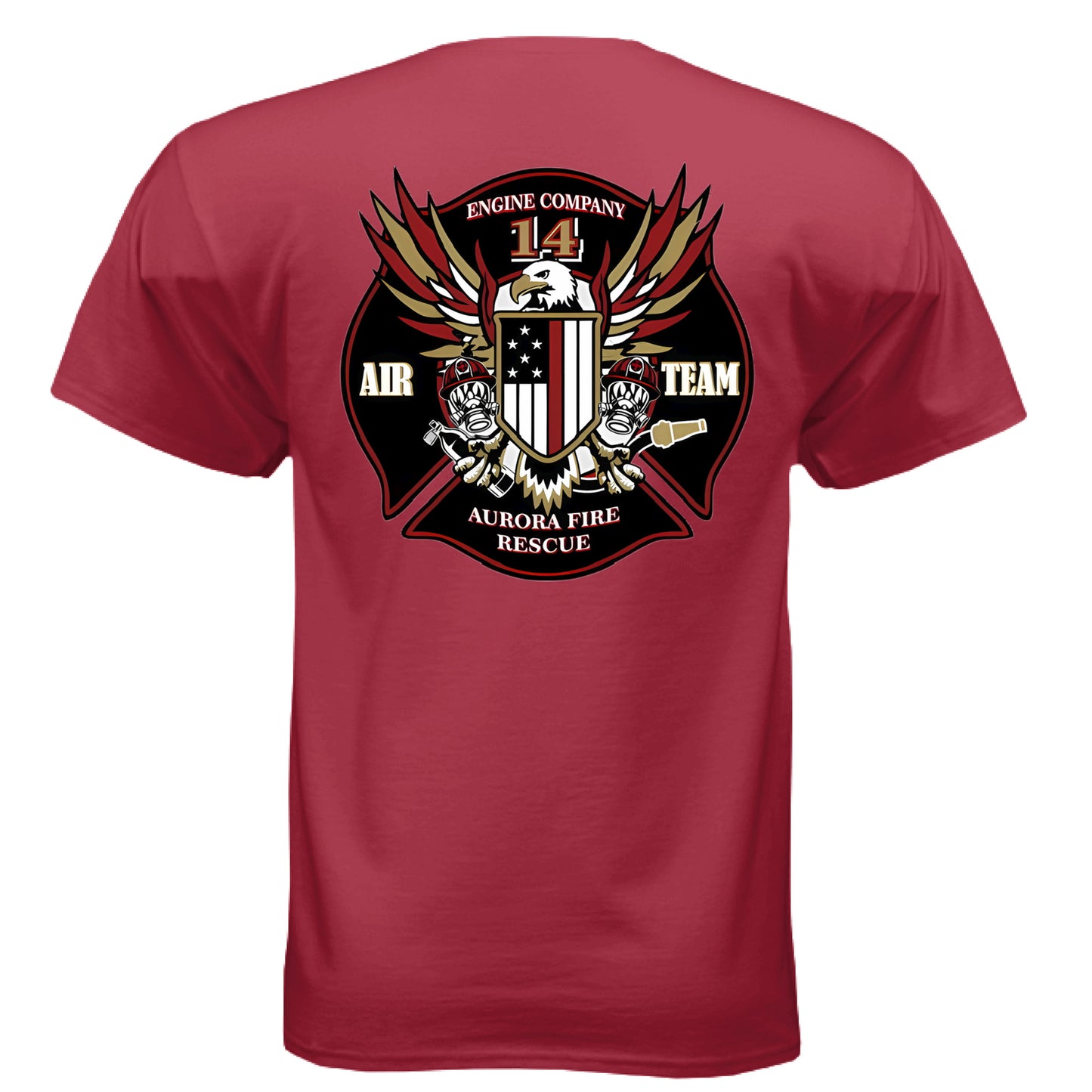 Athletic Red - BACK