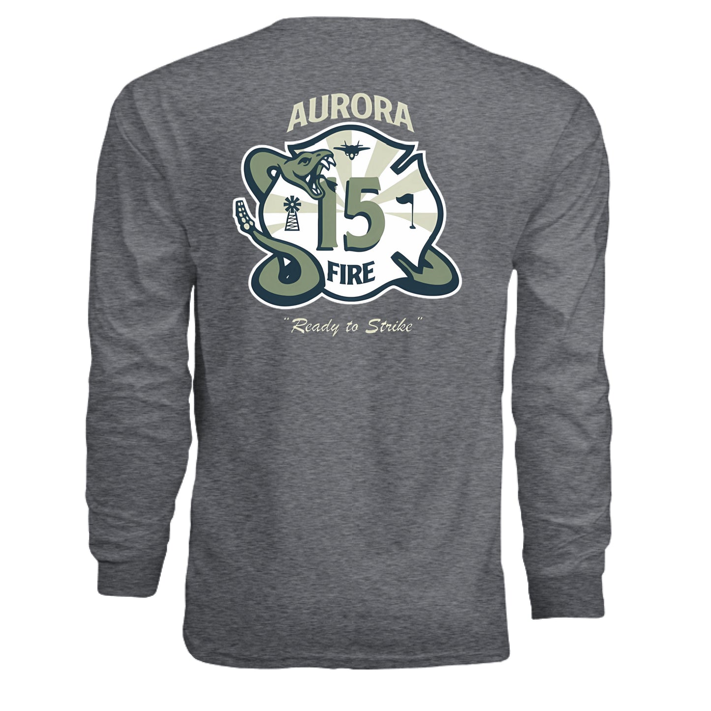 Dark Heather Grey - BACK
