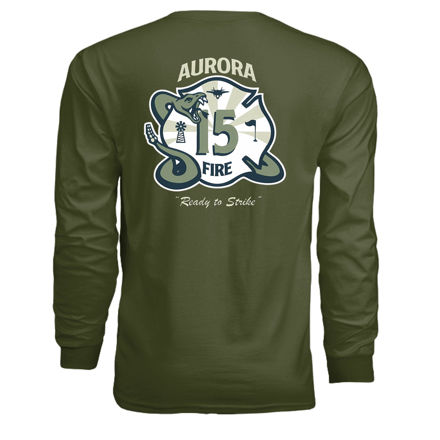 Military Green - BACK