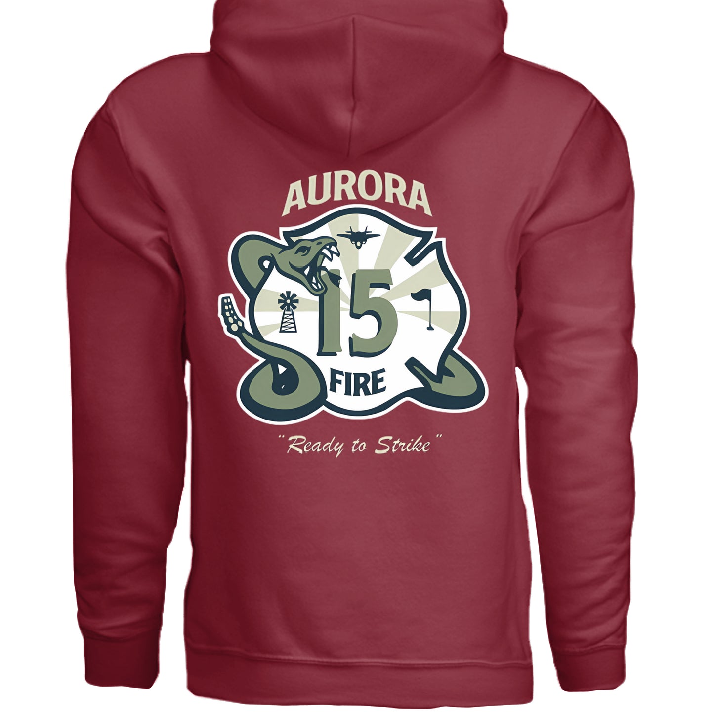 Antique Cherry Red - BACK