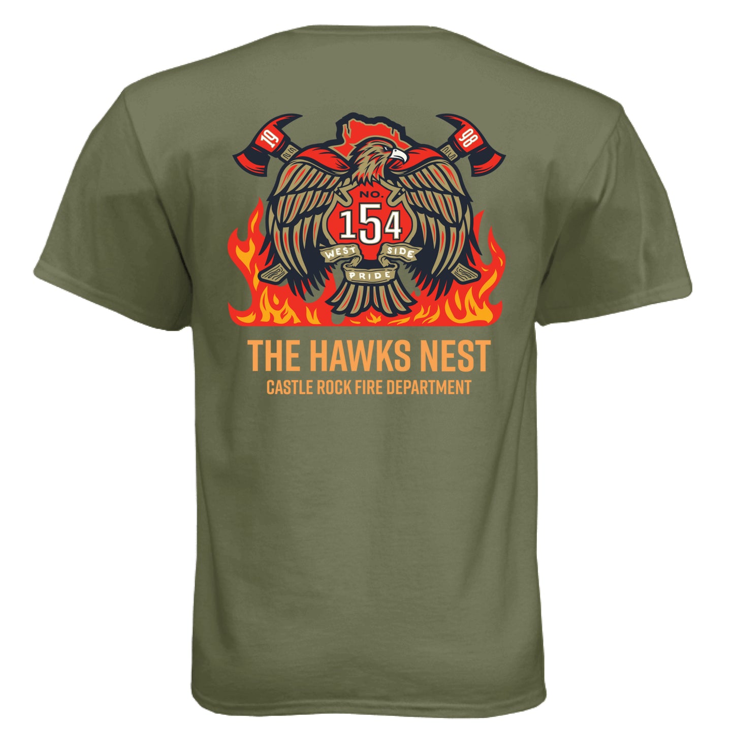 Military Green - BACK