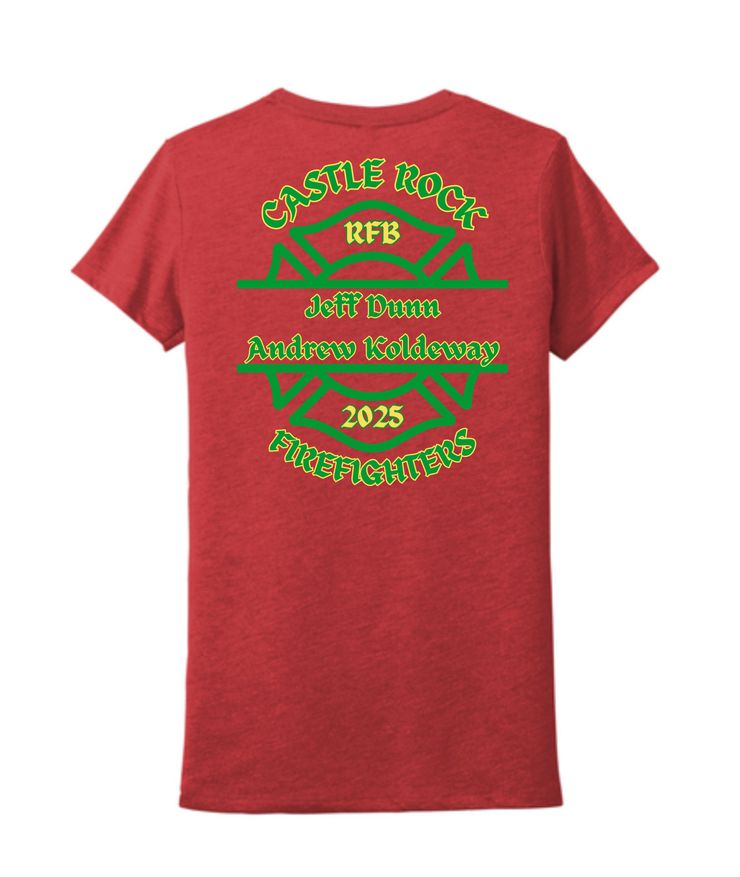 Pipes & Drums Next Level Womans T-Shirt -CRFD