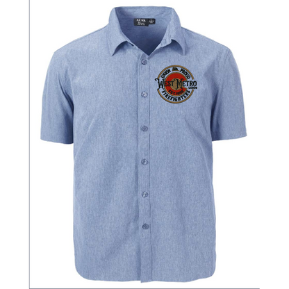 Front Heather Blue