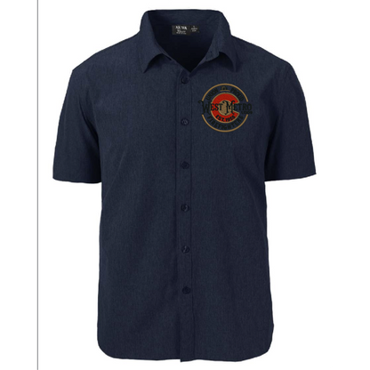 Front Heather Navy