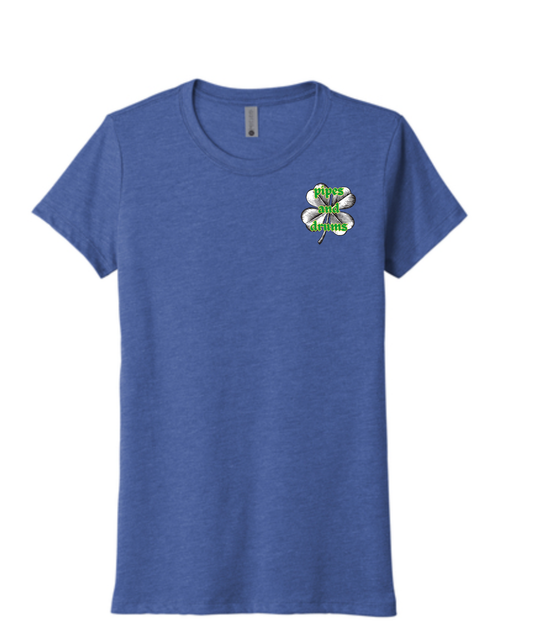 Pipes & Drums Next Level Womans T-Shirt -CRFD