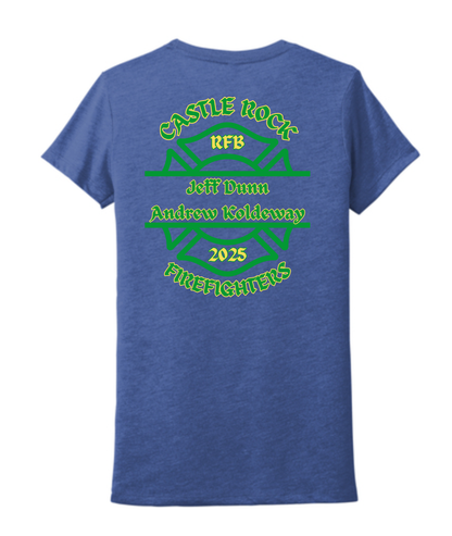 Pipes & Drums Next Level Womans T-Shirt -CRFD