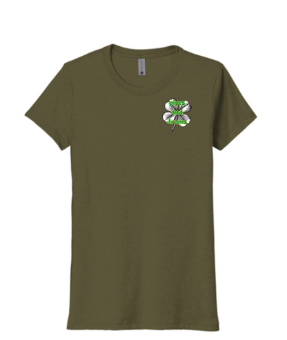 Pipes & Drums Next Level Womans T-Shirt -CRFD