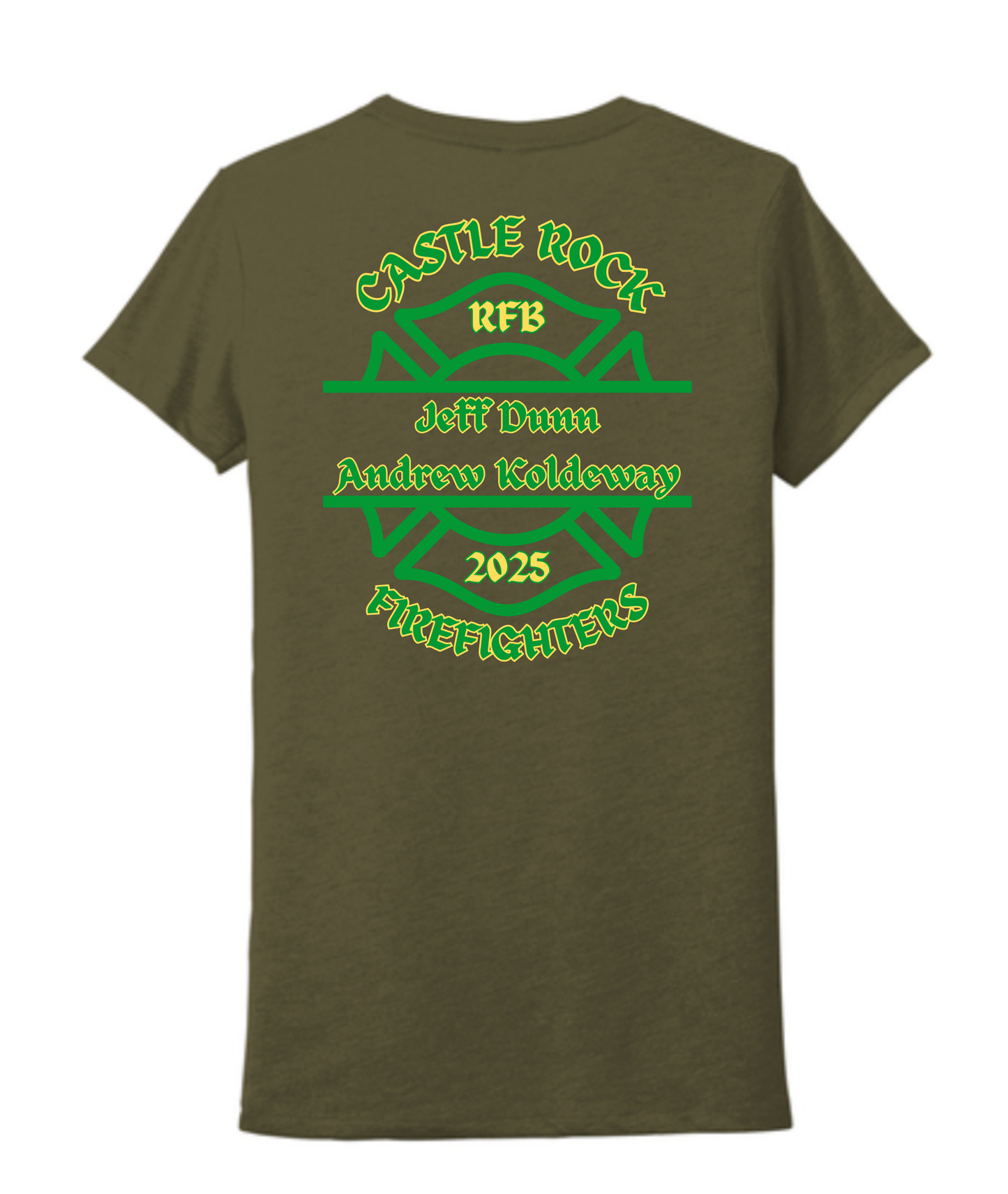 Pipes & Drums Next Level Womans T-Shirt -CRFD