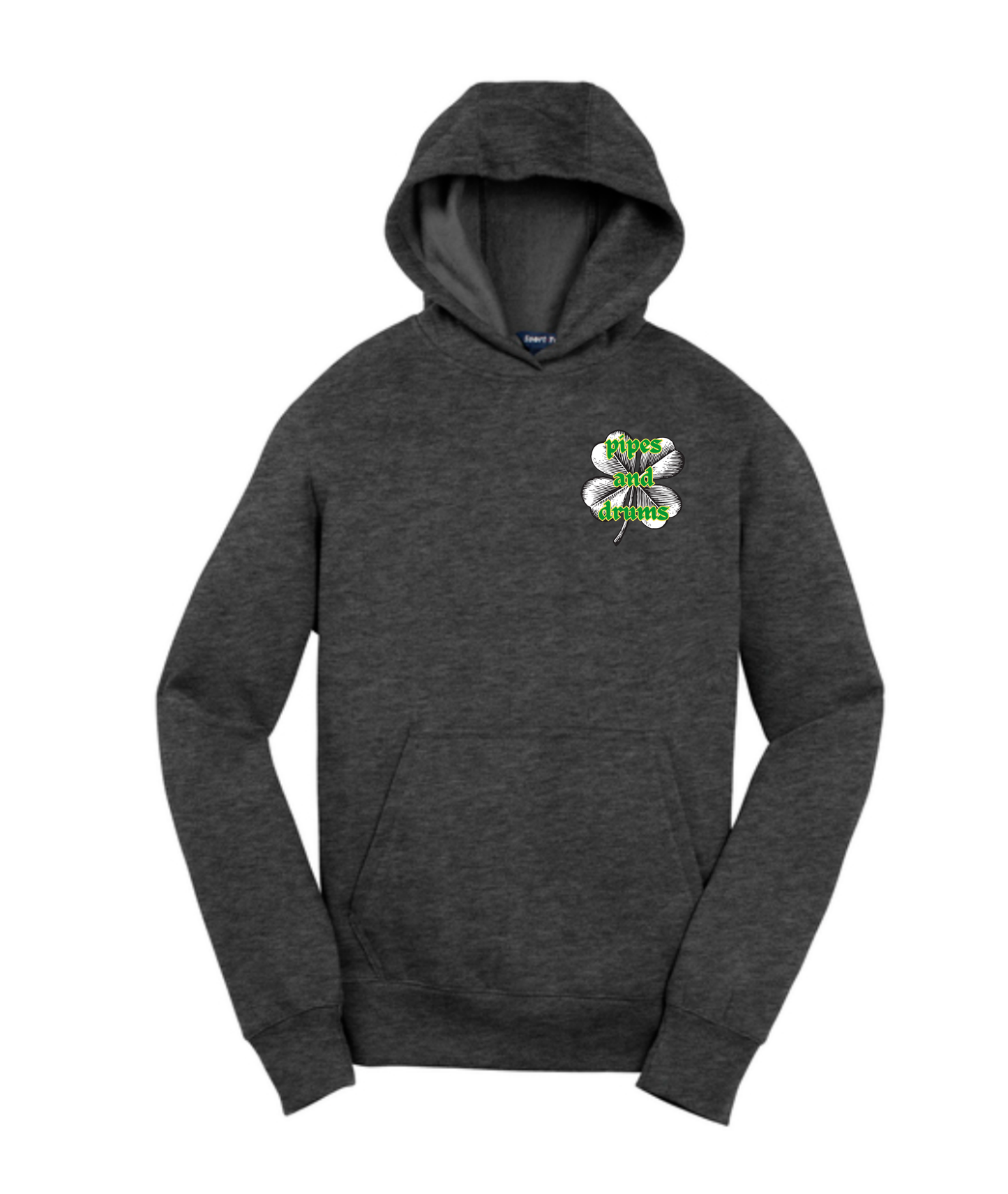 Pipes & Drums Youth Pullover Hooded Sweatshirt -CRFD