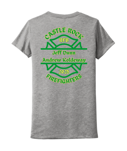 Pipes & Drums Next Level Womans T-Shirt -CRFD