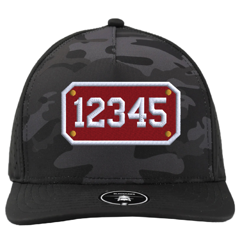 Front Black Camo