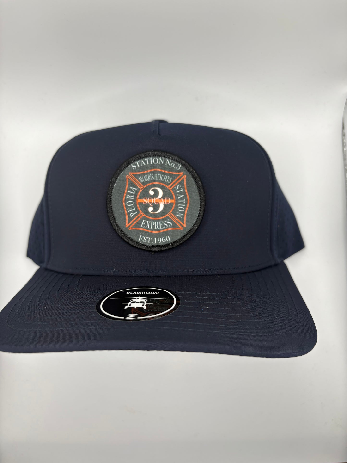 AFD Station Logos - Performance Blackhawk Hat