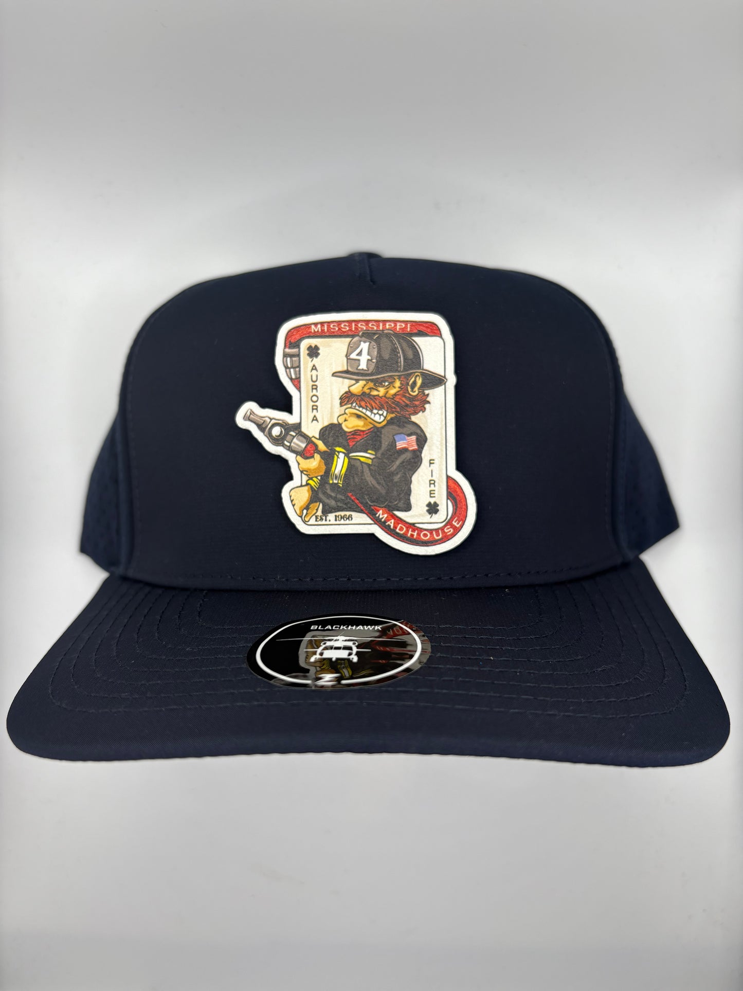 AFD Station Logos - Performance Blackhawk Hat