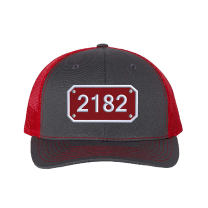 Front Charcoal & Red