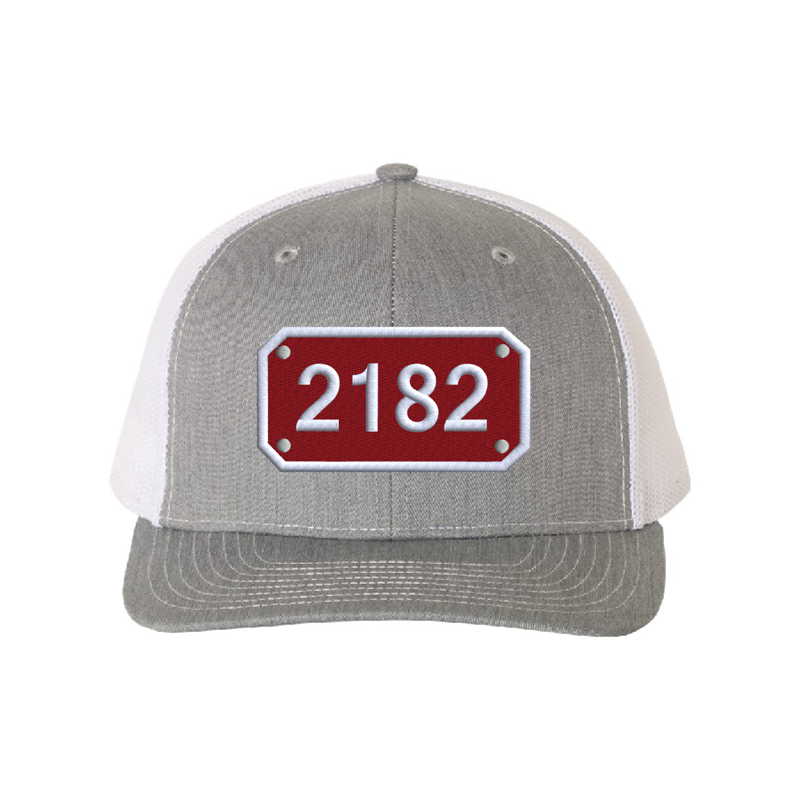 Front Heather Grey & White