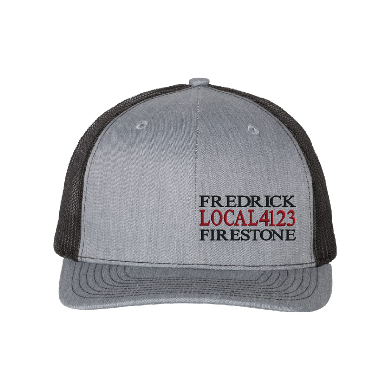 Front Heather Grey & Black