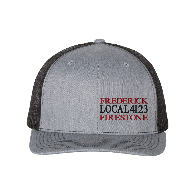 Front Heather Grey & Black