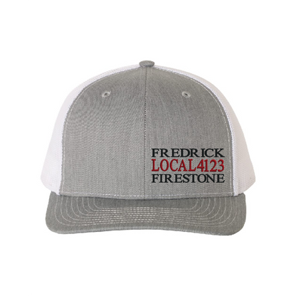 Front Heather Grey & White