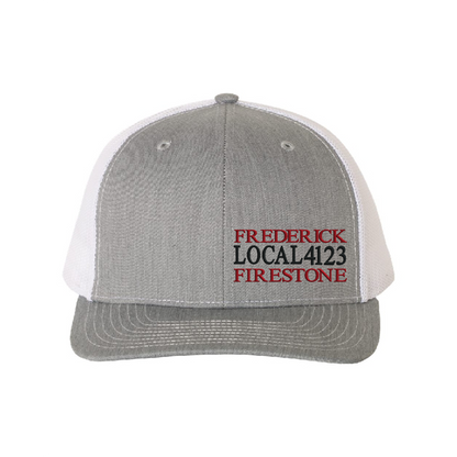 Front Heather Grey & White