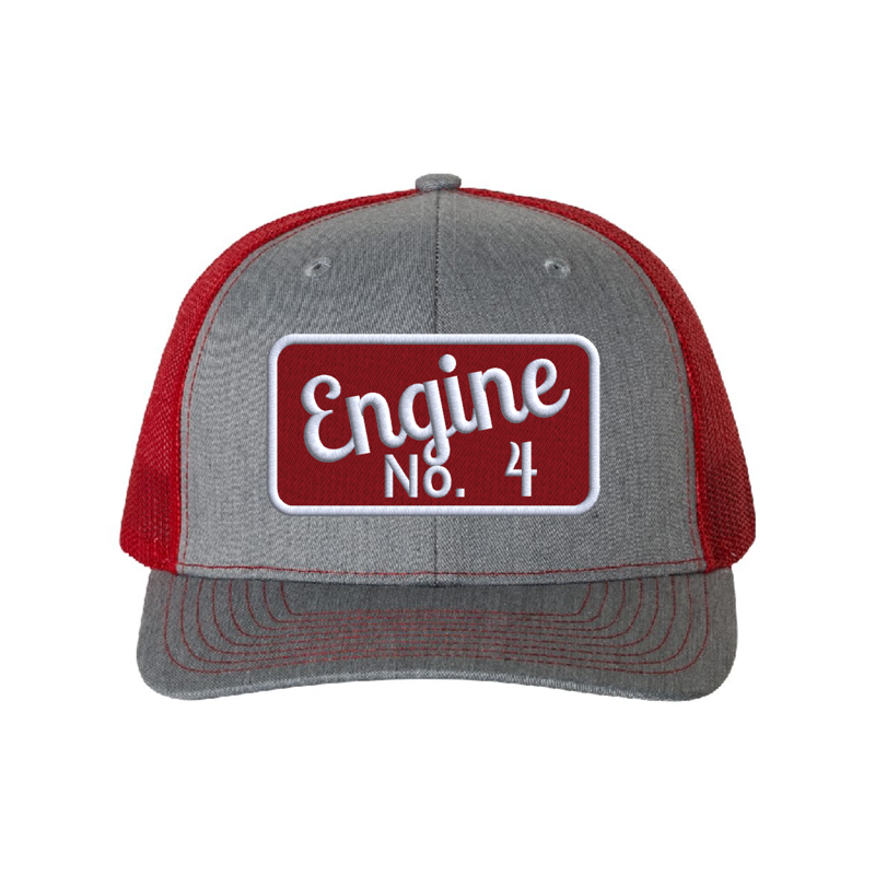 Front Heather Grey-Red