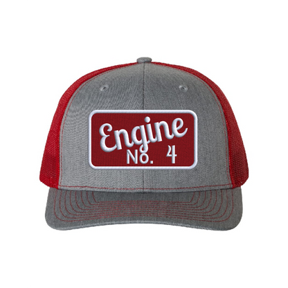 Front Heather Grey-Red