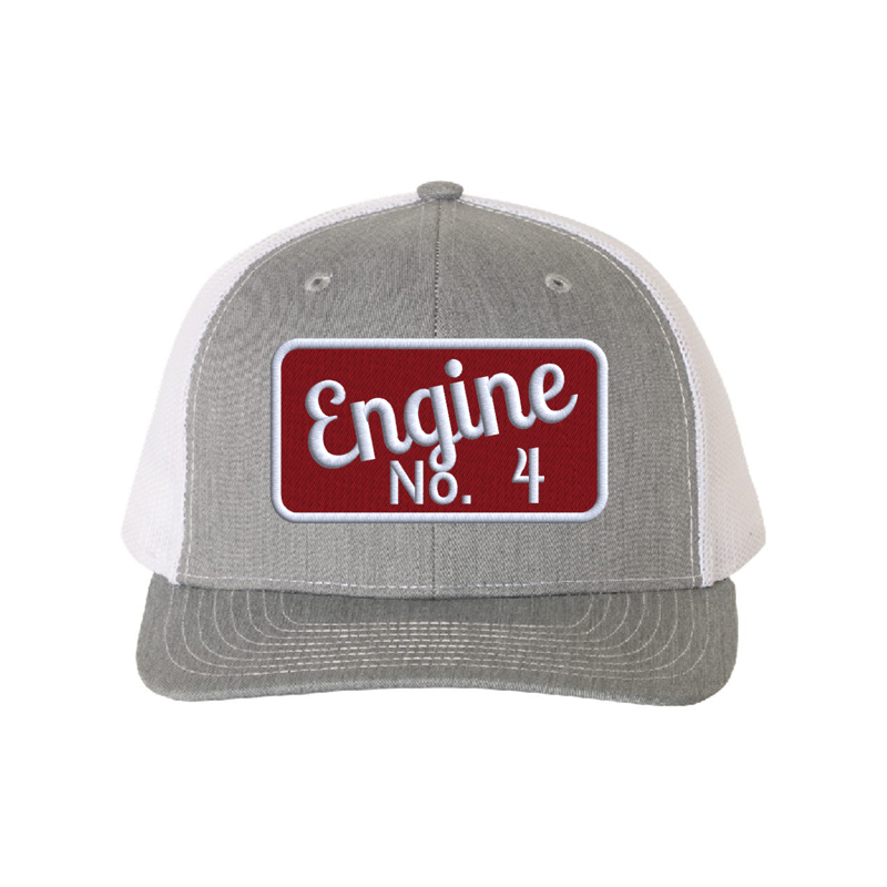 Front Heather Grey-White