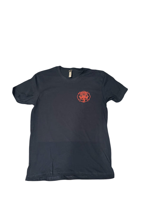 Monument Fire Station 3 Next Level Station 100% Cotton T-Shirts