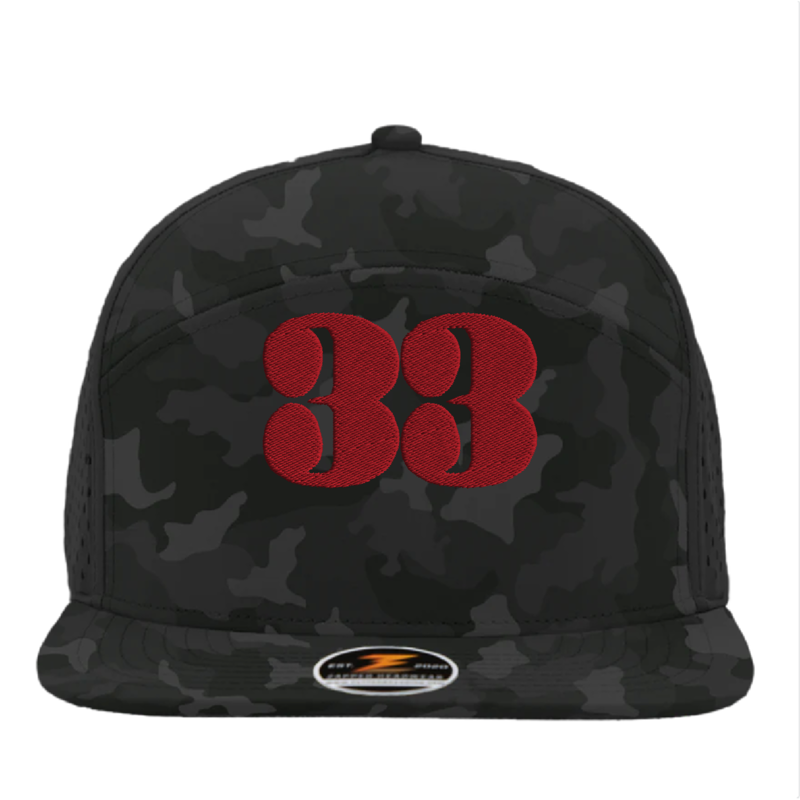 Front Black Camo