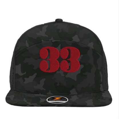 Front Black Camo