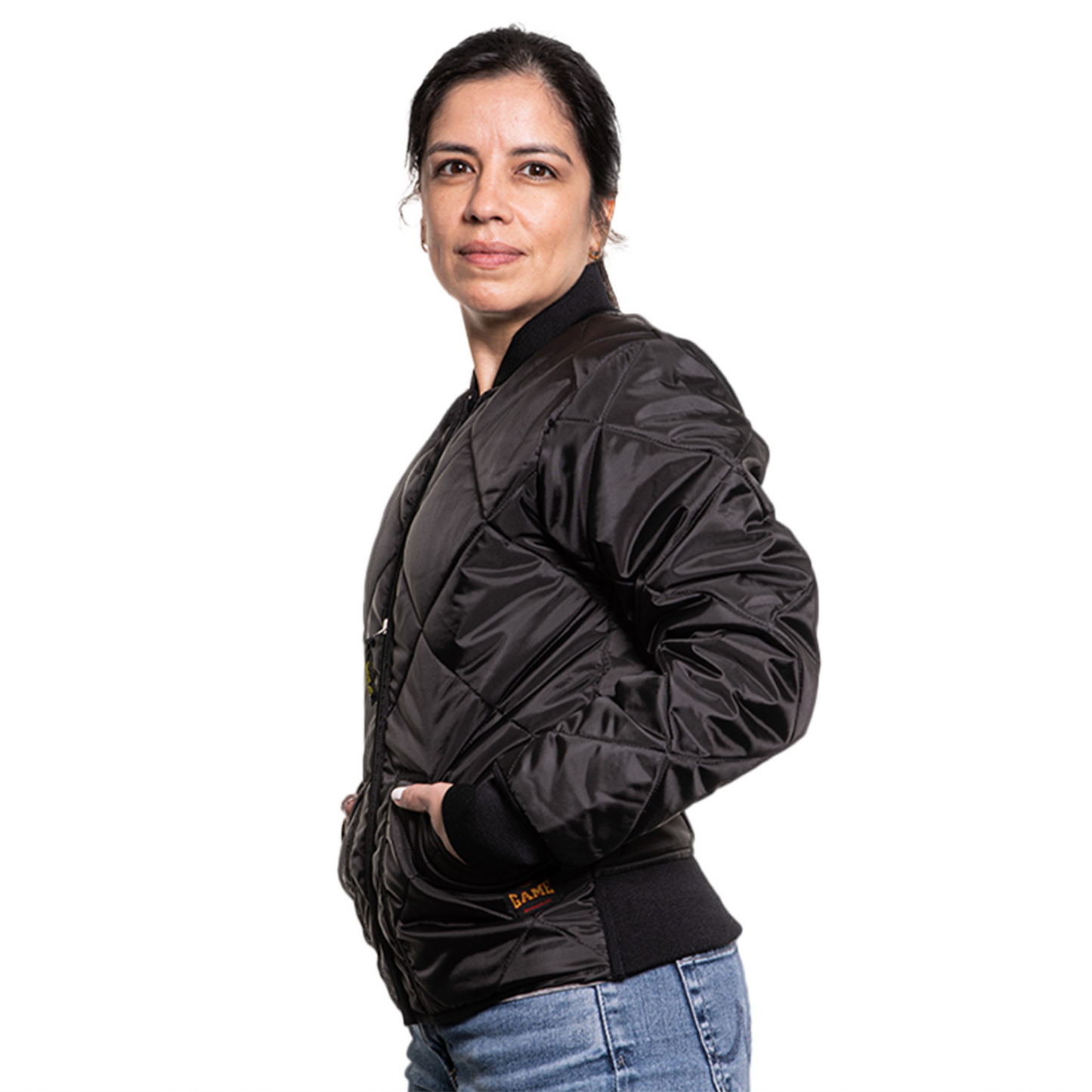 CPFF Ladies Fit Bravest Diamond Quilt Jacket