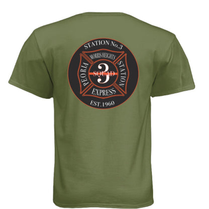 Military Green - BACK