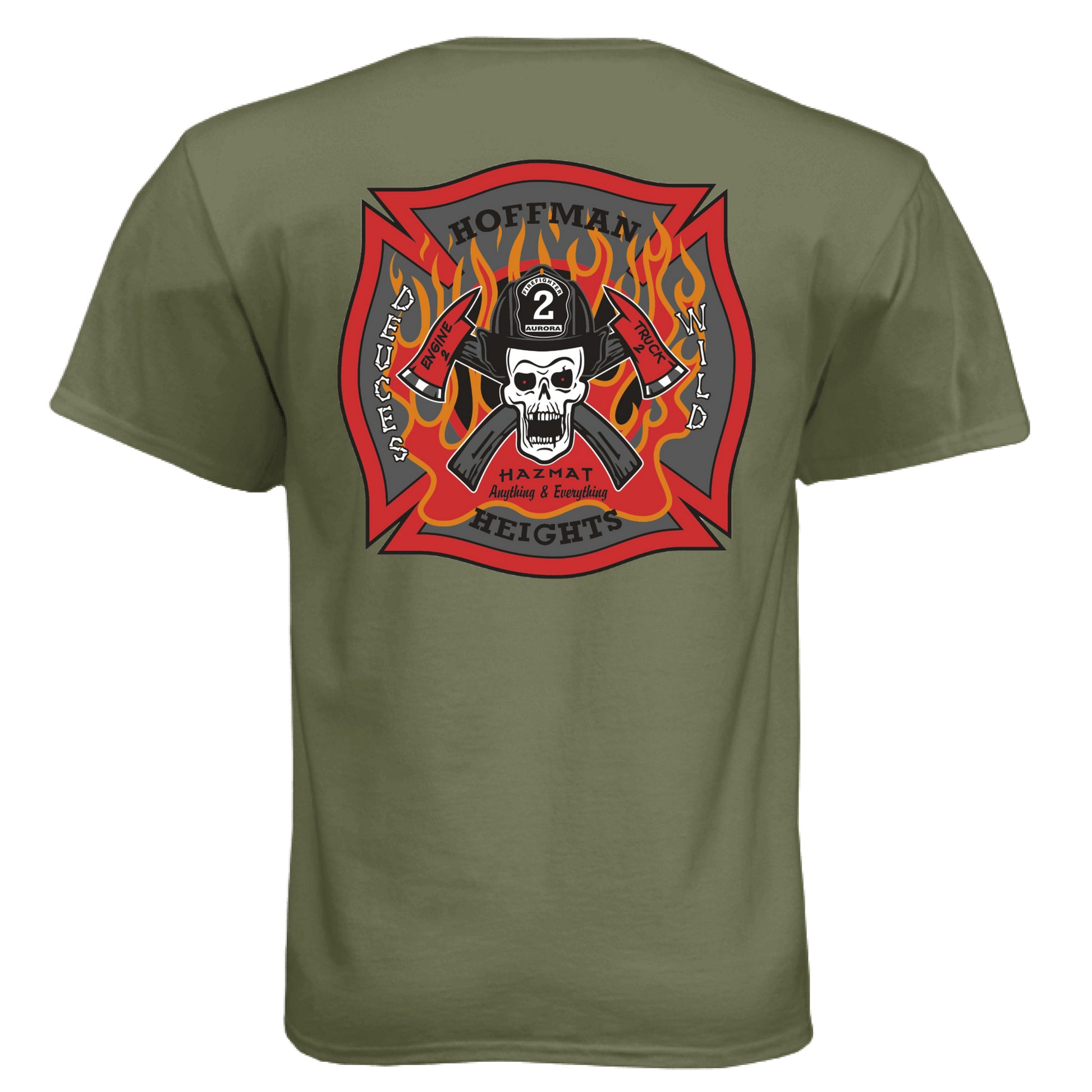 Military Green - BACK