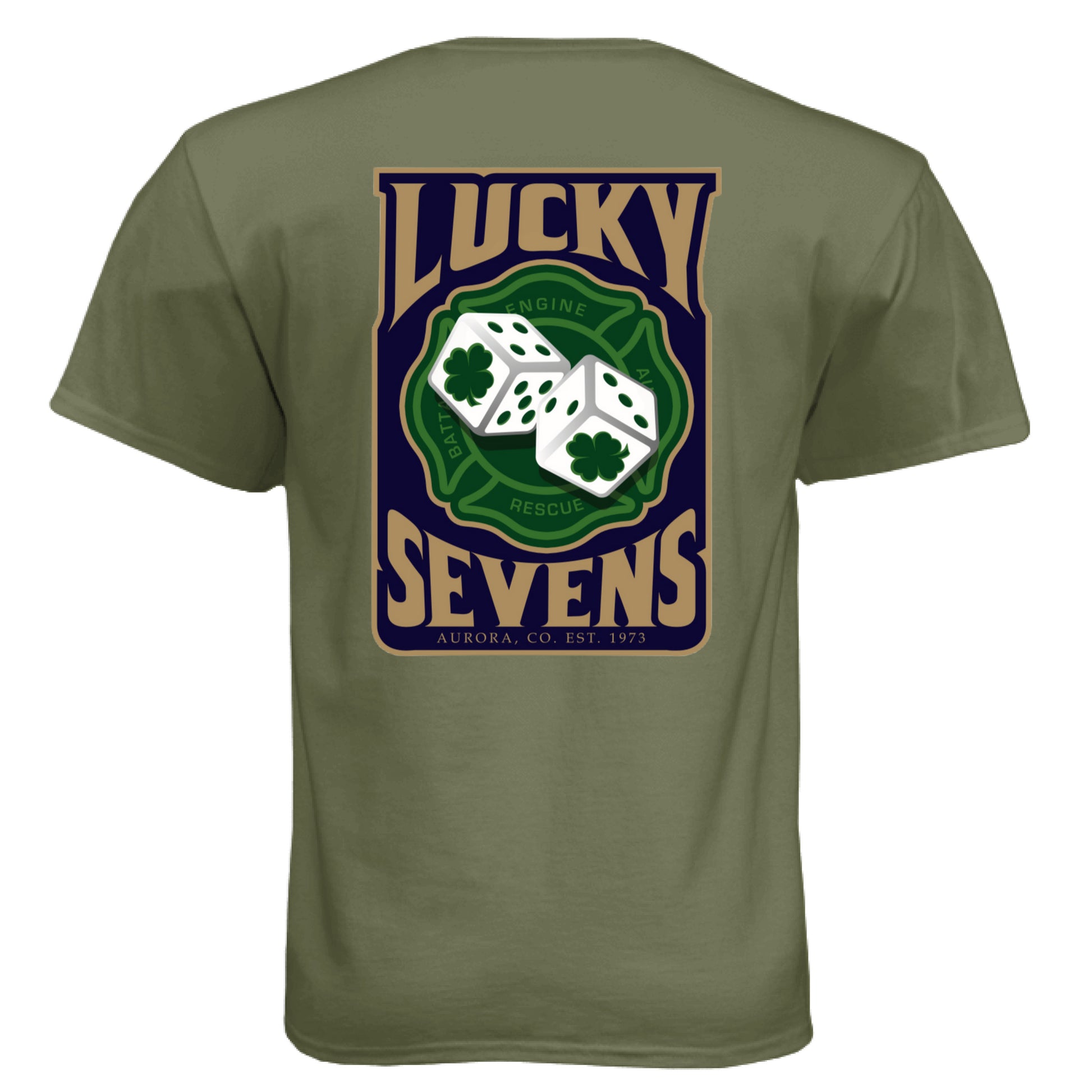 Military Green - BACK