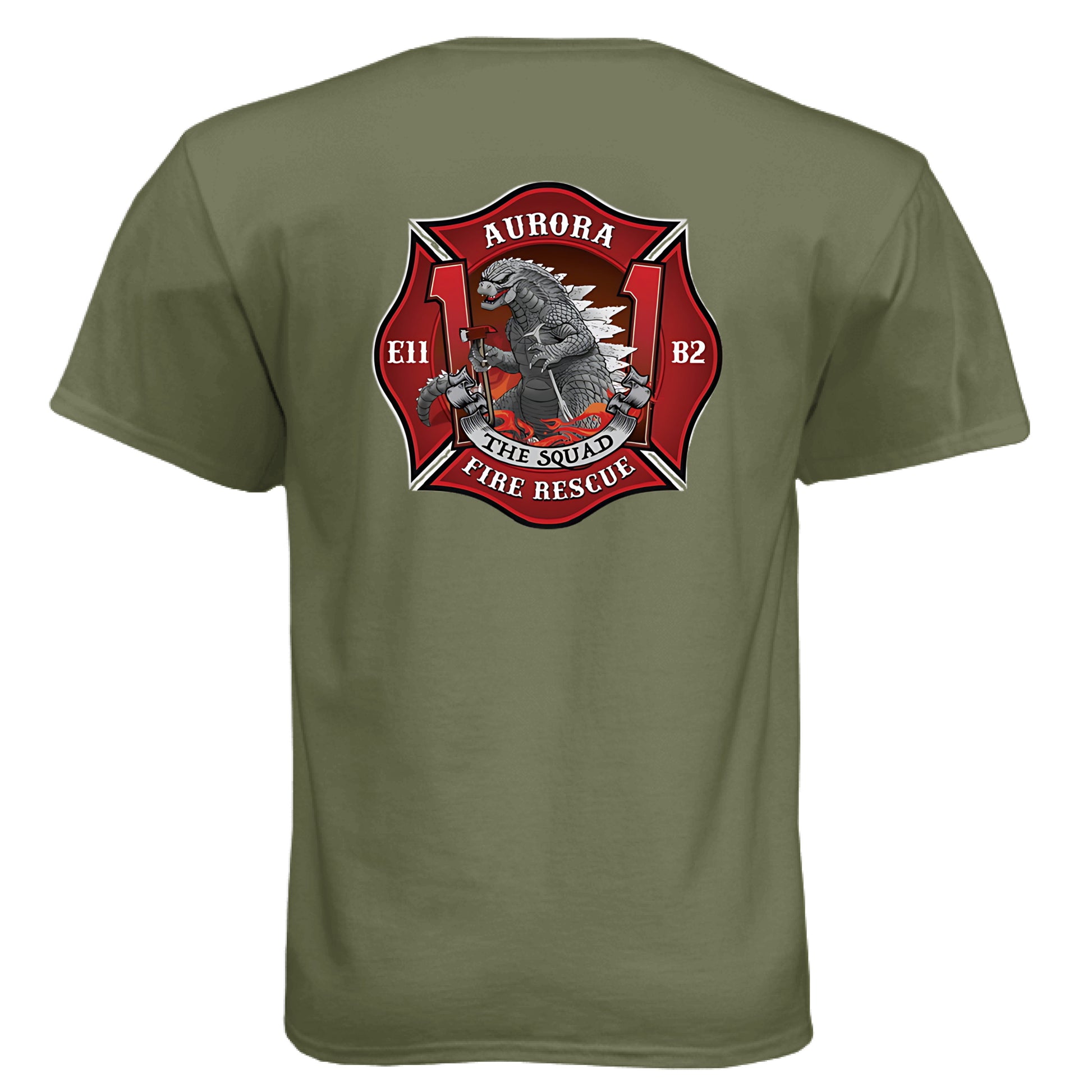 Military Green - BACK