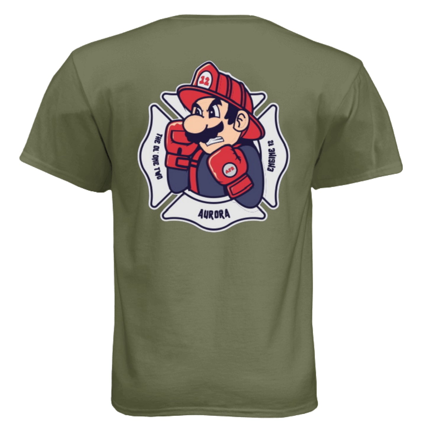 Military Green - BACK